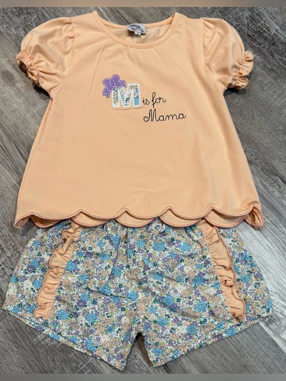M is for Mama Short Set